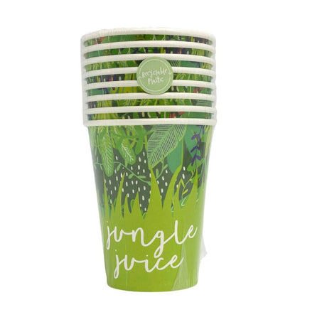 Snappy Birthday Jungle Juice Cups 8pk
