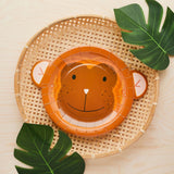 Snappy Birthday Monkey Shaped Plates 8pk
