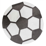 Soccer Ball Shaped Napkins 16pk
