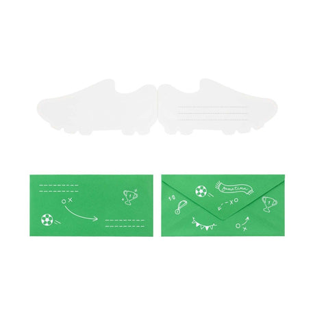 Soccer Boot Invitations 6pk