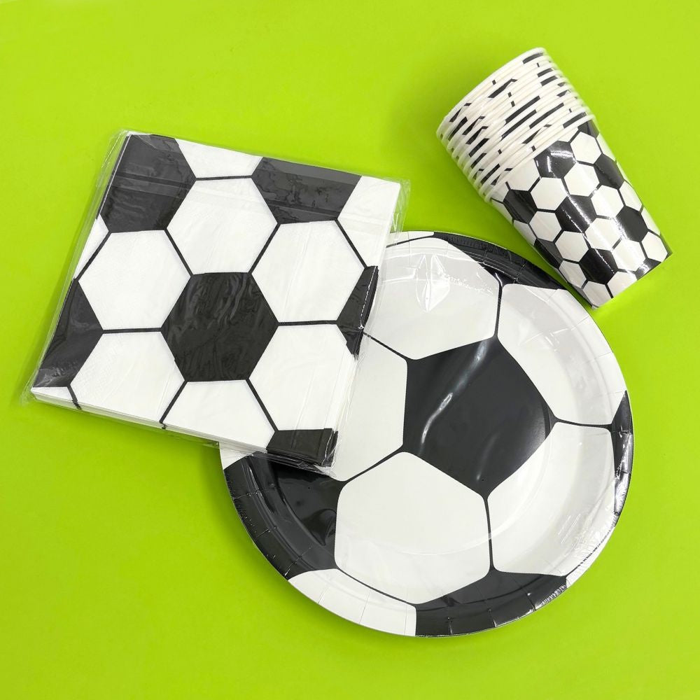 Value Soccer Lunch Napkins 20pk