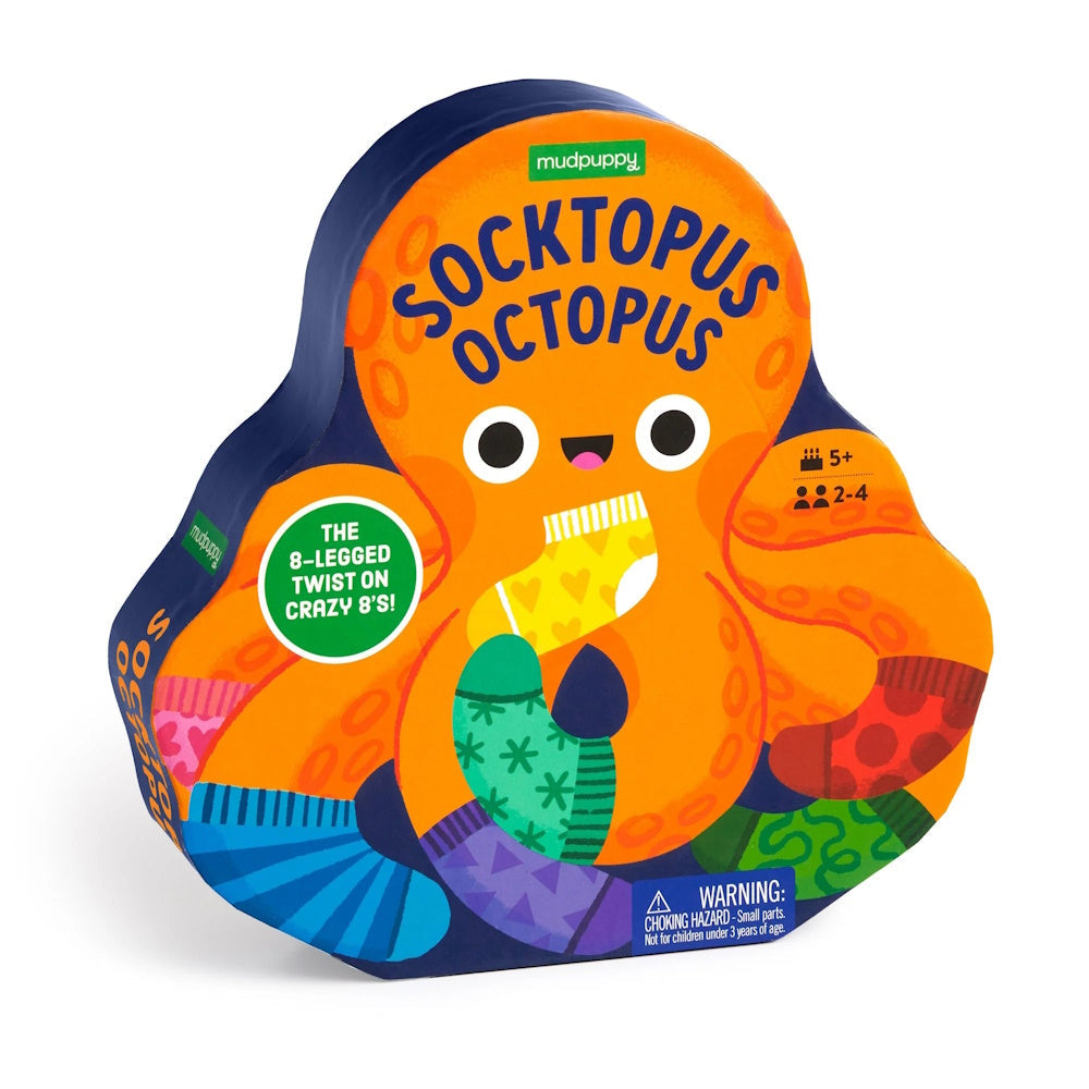 Mudpuppy - Socktopus Octopus Shaped Box Game