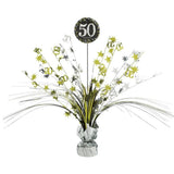 Sparkling 50th Birthday Centrepiece Spray