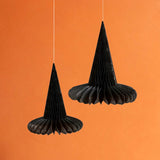 Spell Yeah Witches Hat Honeycomb Decorations 2pk