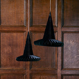 Spell Yeah Witches Hat Honeycomb Decorations 2pk