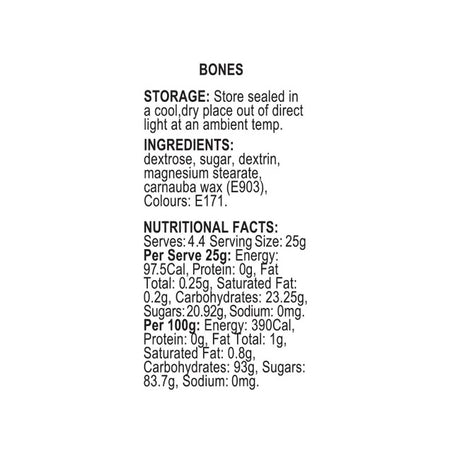 Sprink'd Sprinkle Shapes - White Bones