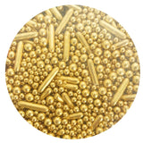 Sprink'd Gold Metallic Sprinkle Mix (500g)