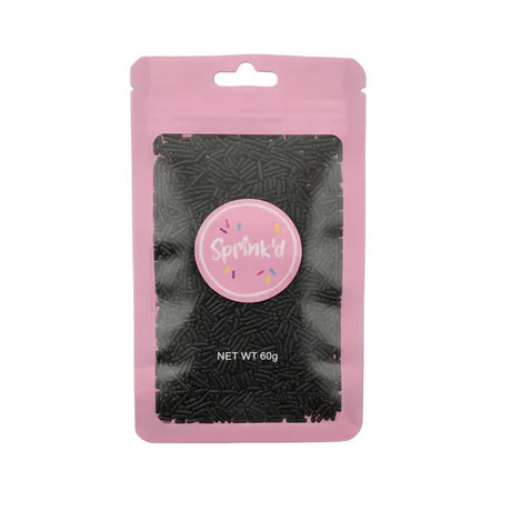 Sprink'd Sprinkles - Black Jimmies
