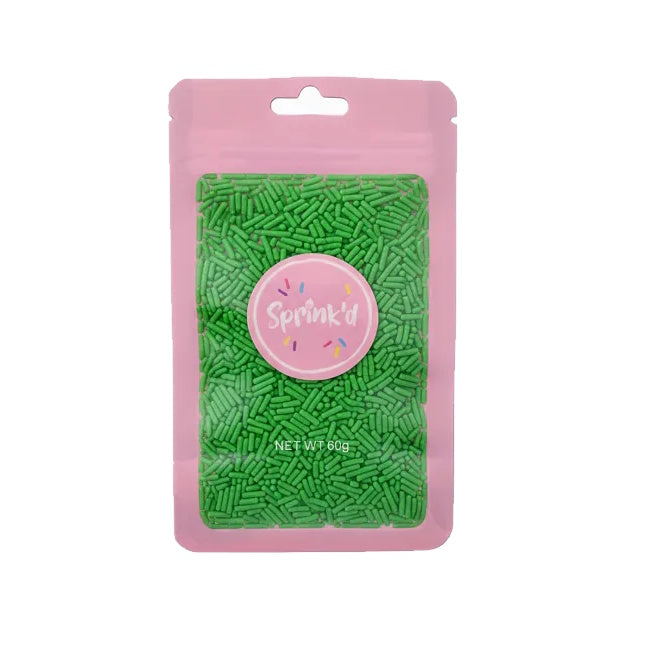 Sprink'd Sprinkles - Green Jimmies