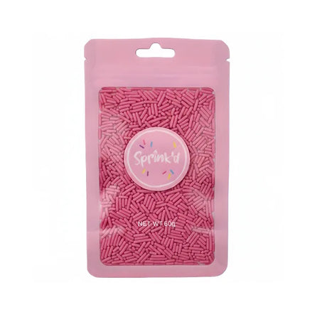 Sprink'd Sprinkles - Bright Pink Jimmies