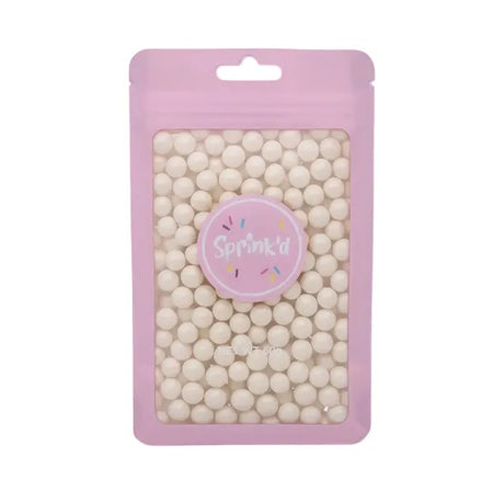 Sprink'd Sugar Balls Ivory 8mm