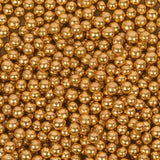Sprinks Crunchy Shiny Gold Sprinkles (Cachous) 4mm