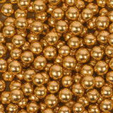 Sprinks Crunchy Shiny Gold Sprinkles (Cachous) 6mm