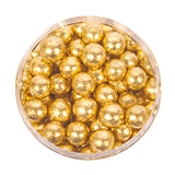 Sprinks Crunchy Shiny Gold Sprinkles (Cachous) 8mm