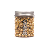 Sprinks Crunchy Shiny Gold Sprinkles (Cachous) 8mm