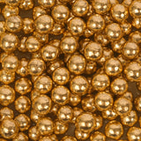 Sprinks Crunchy Shiny Gold Sprinkles (Cachous) 8mm