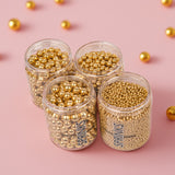 Sprinks Crunchy Shiny Gold Sprinkles (Cachous) 6mm
