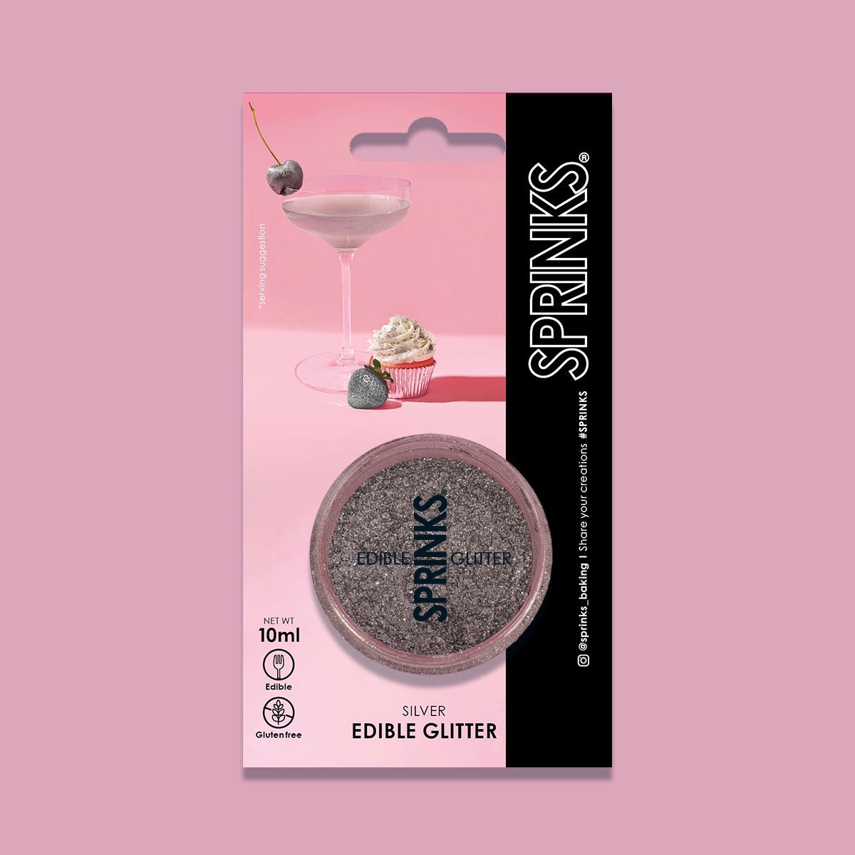 Sprinks Edible Glitter - Silver