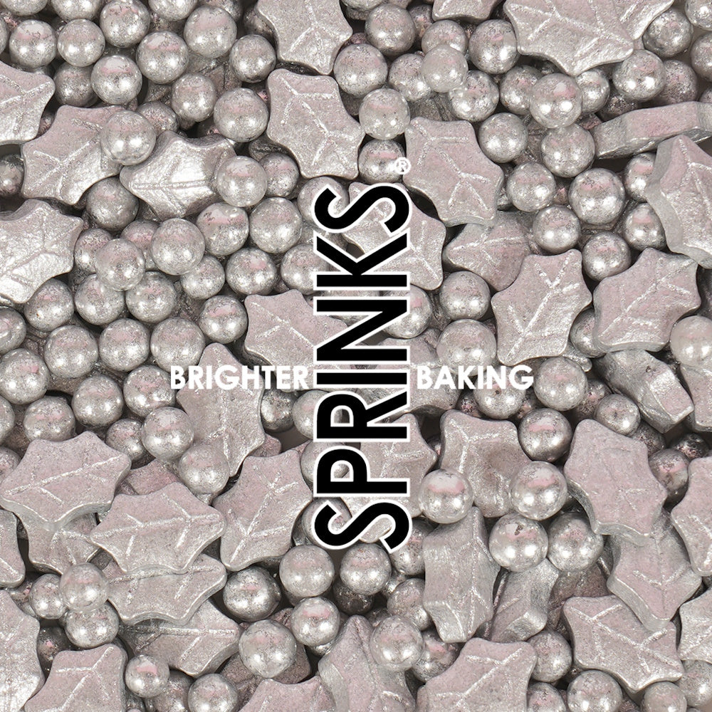 Sprinks Merry Minis Sprinkles - Silver Noel