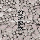 Sprinks Merry Minis Sprinkles - Silver Noel