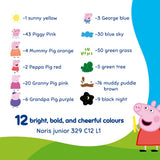 Peppa Pig Noris Junior Fibre-Tip Pens 12pk