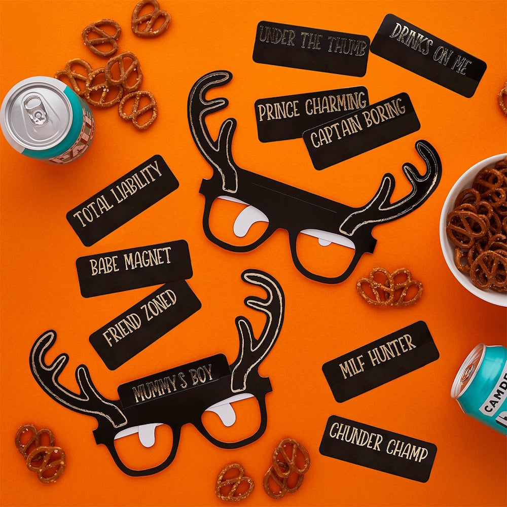 Stag Squad Glasses 10pk