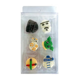 Sugar Icing Decorations 6pk - Star Wars