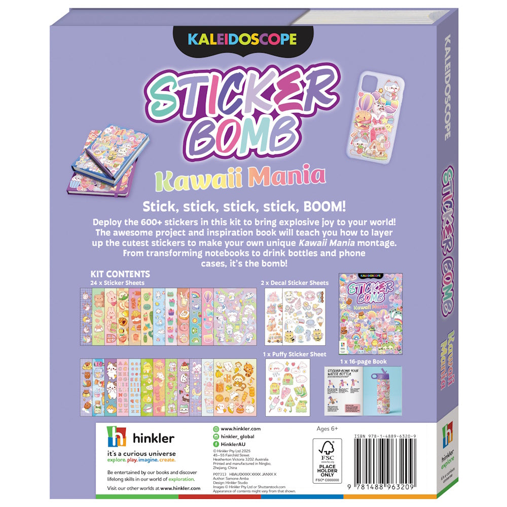 Kaleidoscope Sticker Bomb Kit - Kawaii Mania