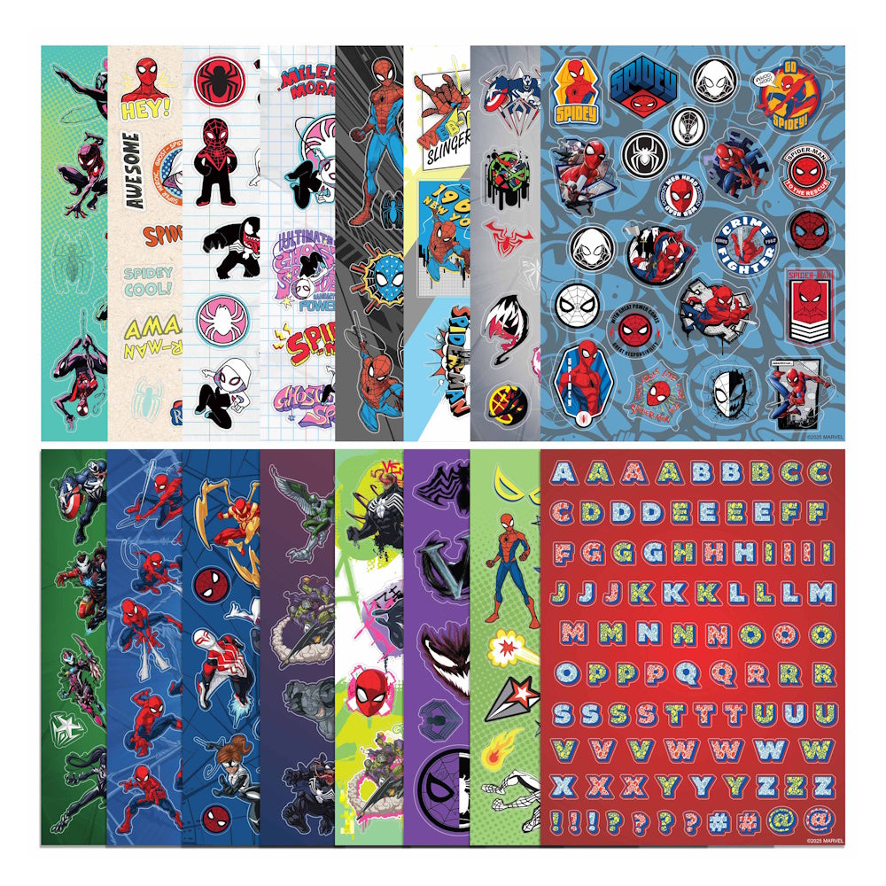 Kaleidoscope Sticker Bomb Kit - Spider-Man