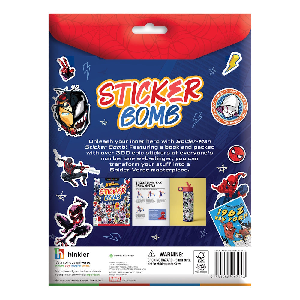 Kaleidoscope Sticker Bomb Kit - Spider-Man