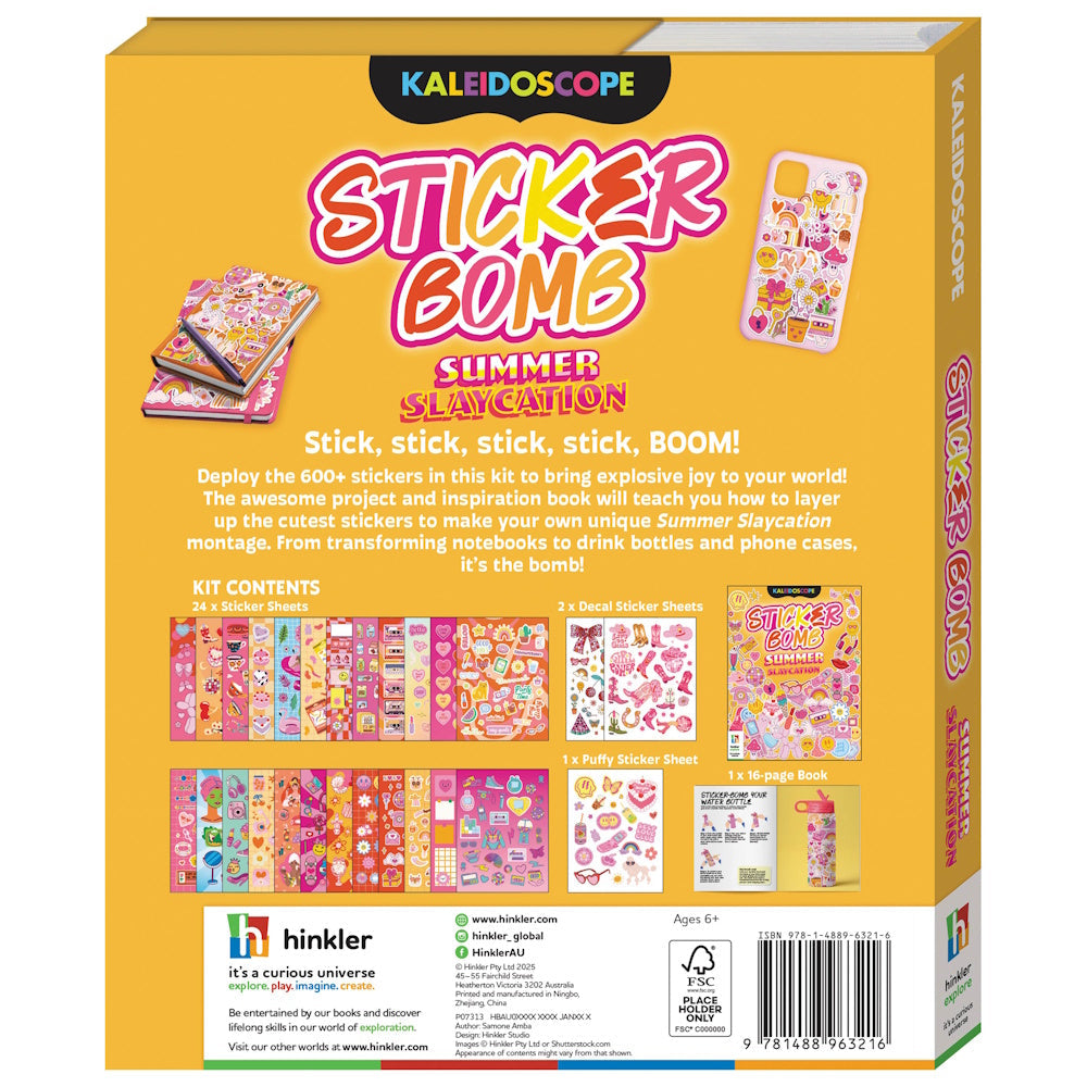 Kaleidoscope Sticker Bomb Kit - Summer Slaycation