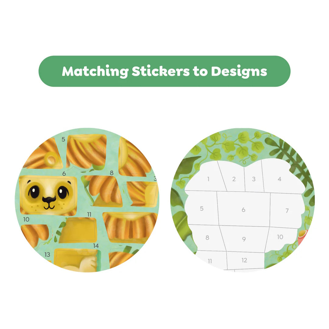 Sticker by Numbers Set - Animals