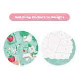 Sticker by Numbers Set - Magical Garden