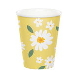 Sweet Daisy Cups 8pk