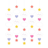 Sweet Dreams Hanging Cutouts 5pk