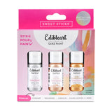 Edible Art Paint - Metallic Best Sellers 3pk