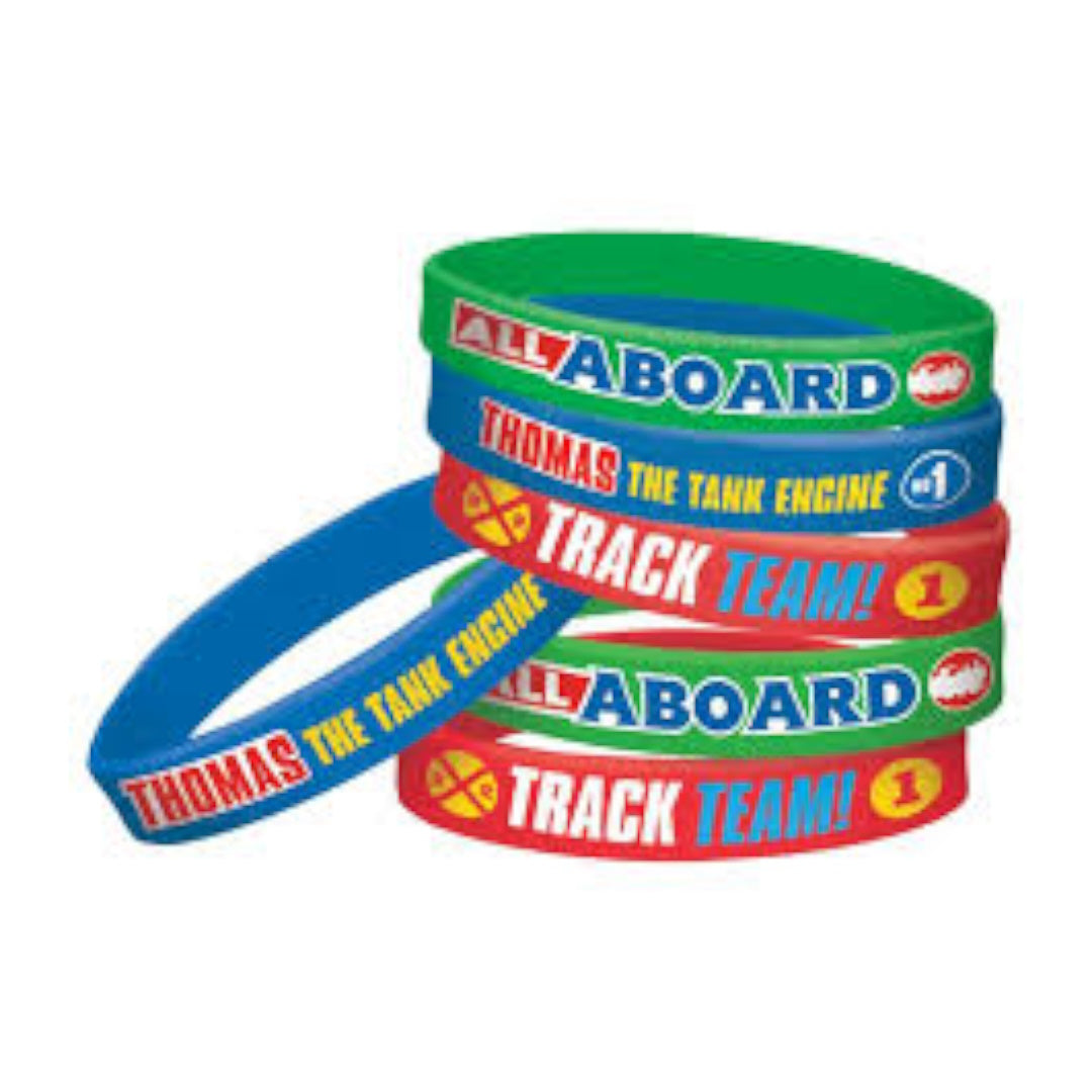 Thomas All Aboard Bracelets 6pk