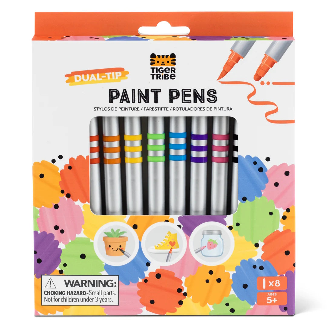 Dual-Tip  Paint Pens 8pk