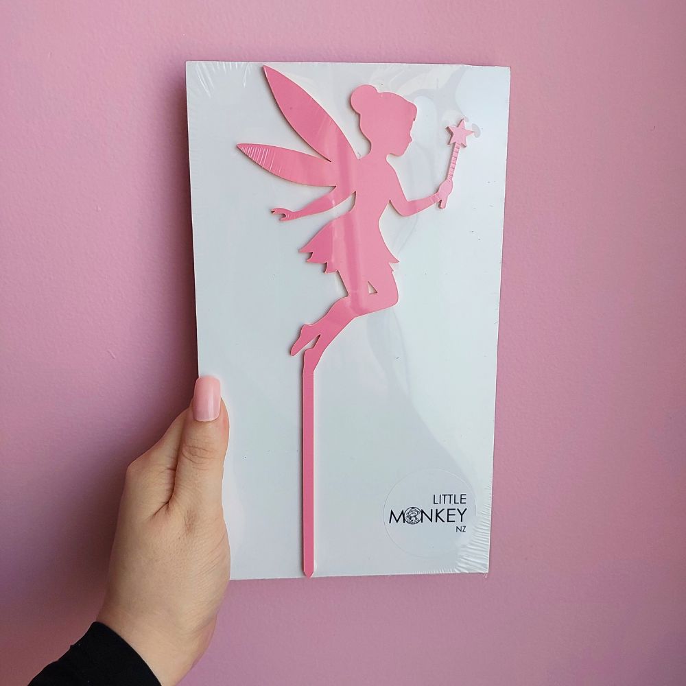 Tinkerbell Cake Topper - Pink