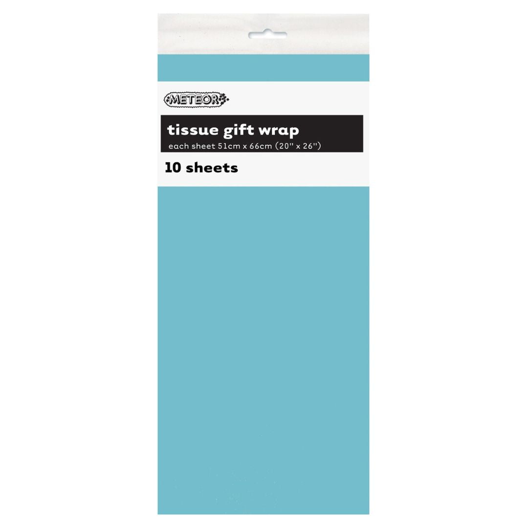 Tissue Paper Sheets 10pk - Baby Blue
