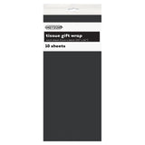 Tissue Paper Sheets 10pk - Black