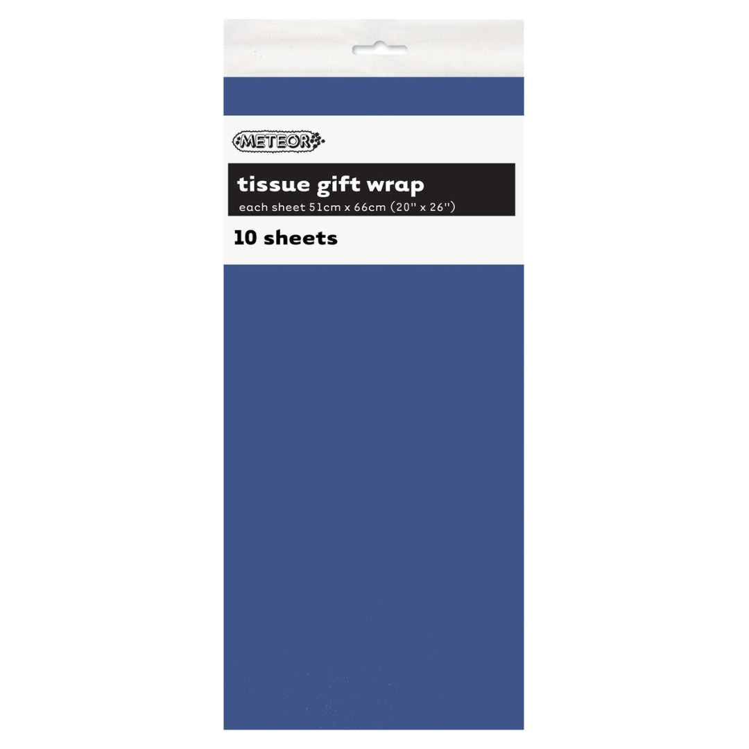 Tissue Paper Sheets 10pk - Royal Blue