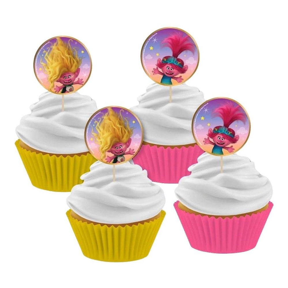 Trolls Band Together Cupcake Decorating Kit