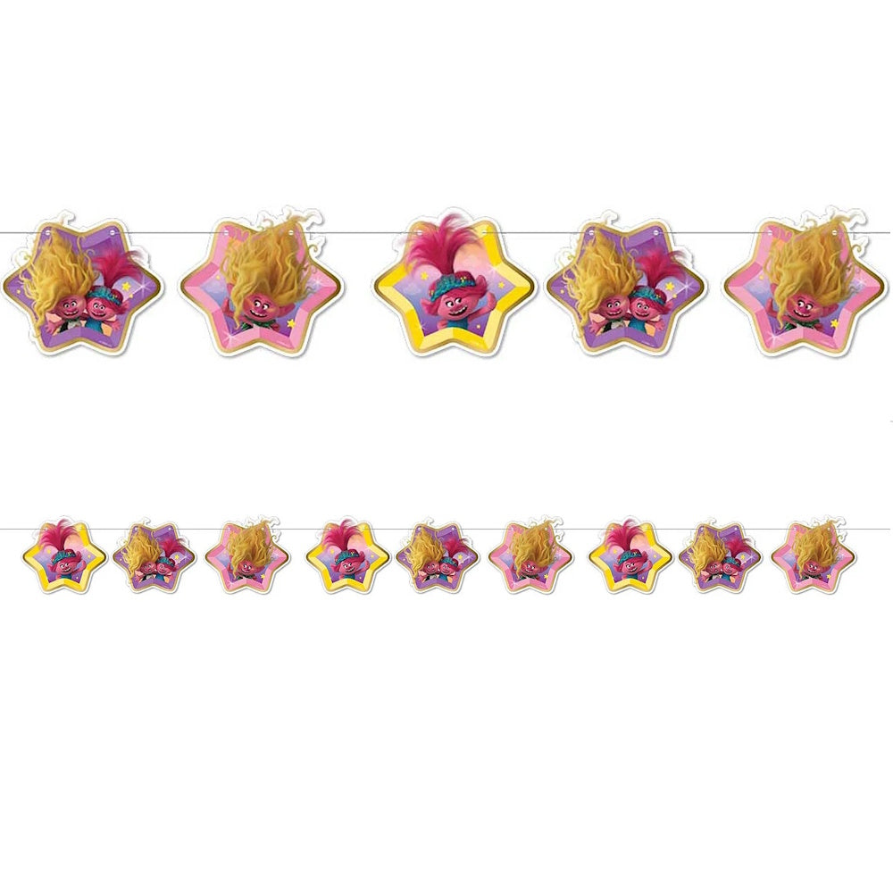 Trolls Band Together Ribbon Garland