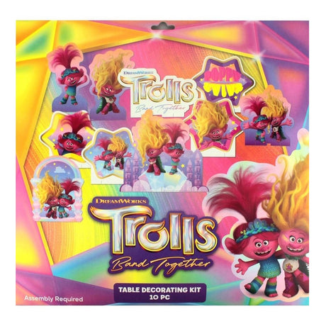 Trolls Band Together Table Decorating Kit