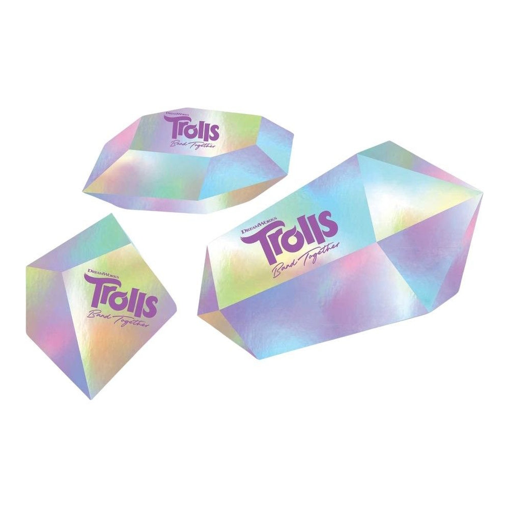 Trolls Band Together 3D Table Decorations 3pk