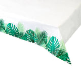 Tropical Palm Leaf Paper Tablecover