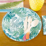 Tropical Leaf Plates 12pk