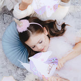Unicorn Shaped Birthday Card