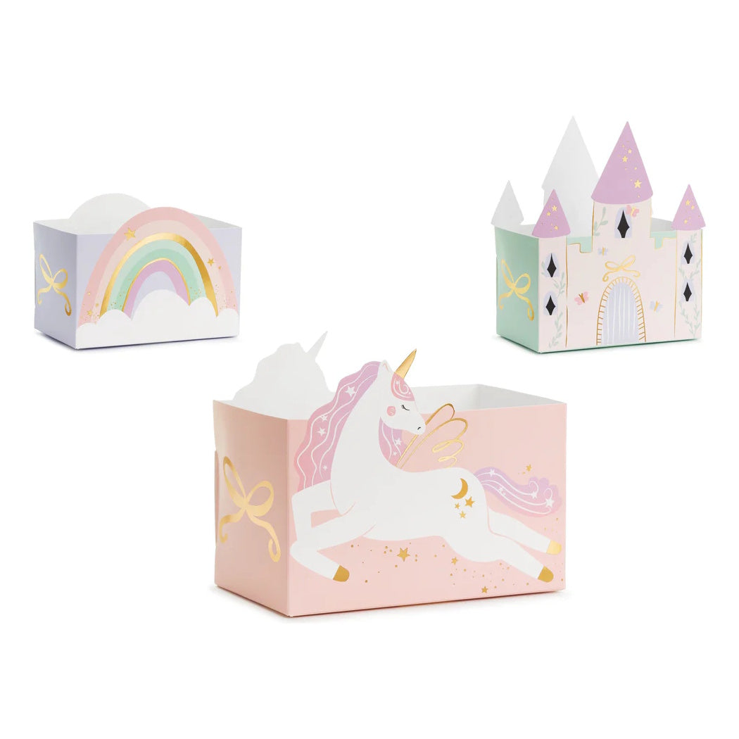 Unicorn Snack Boxes 6pk